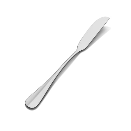 Bon Chef Chambers, Butter Spreader, Flat Handle, Mirror Finish, 13/0, 6.65" , set of 12 SBS1113